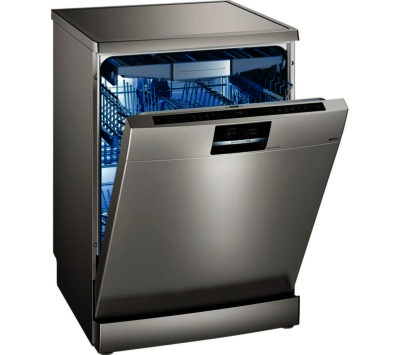 Siemens Speedmatic SN278I01TG Full-size Dishwasher - Stainless Steel
